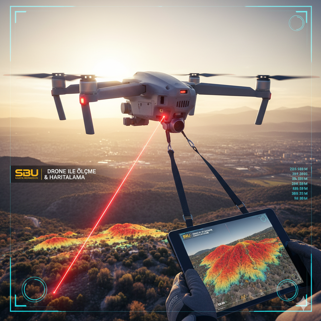 Drone (İHA) ile Ölçme ve Haritalama